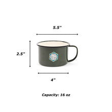 Load image into Gallery viewer, Crow Canyon Home x Camp Wandawega Enamelware Mug