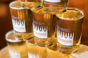 Wandawega x Hamm's: Gold Rimmed Beer Taster Glass