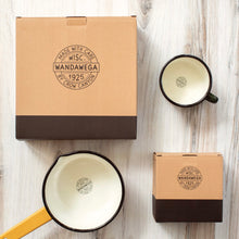 Load image into Gallery viewer, Crow Canyon Home x Camp Wandawega Enamelware Sauce Pot