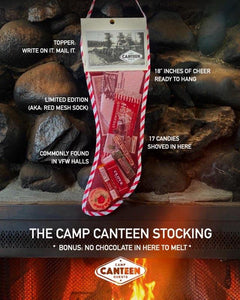 The Camp Canteen Holiday Stocking