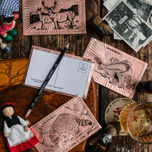 Load image into Gallery viewer, Copper Postcards