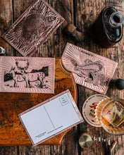 Load image into Gallery viewer, Copper Postcards