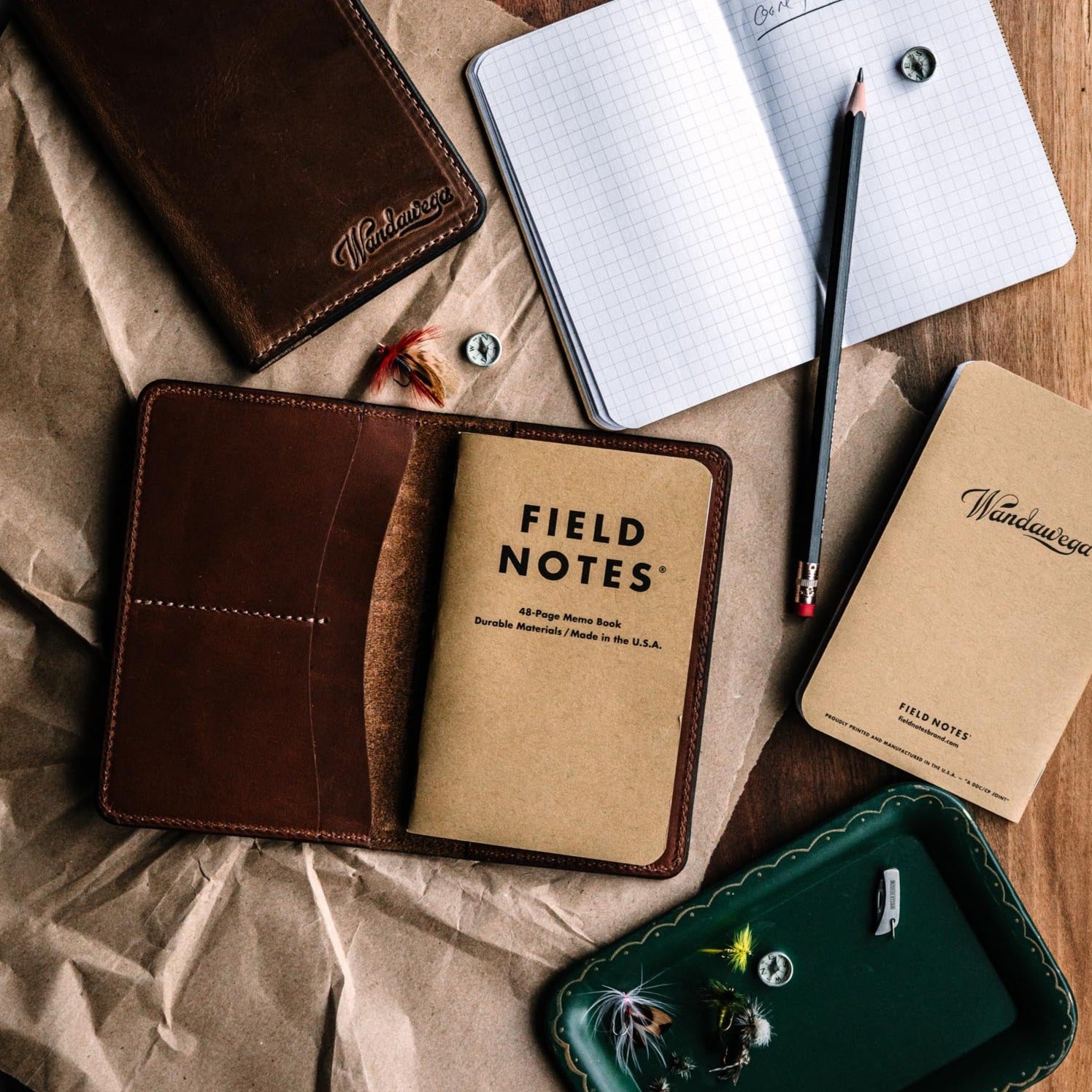 Leather Pocket Journal – Wandawega