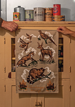 Load image into Gallery viewer, Wandawega Wildlife Tea Towel
