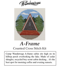 Load image into Gallery viewer, A-frame Cross Stitch Kit