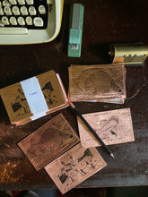 Load image into Gallery viewer, Copper Postcards
