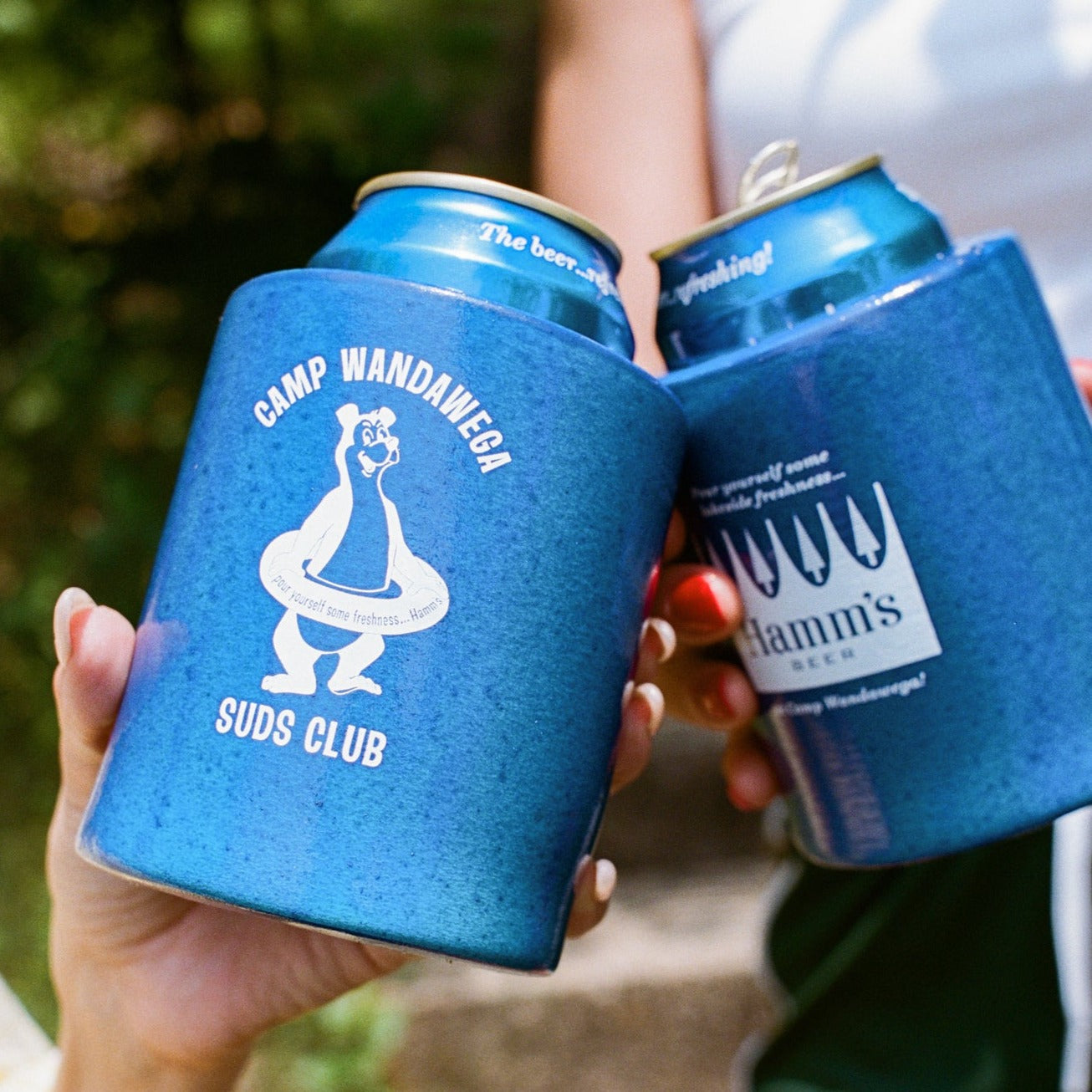 Wandawega x Hamm's: Vinyl Dipped Koozie
