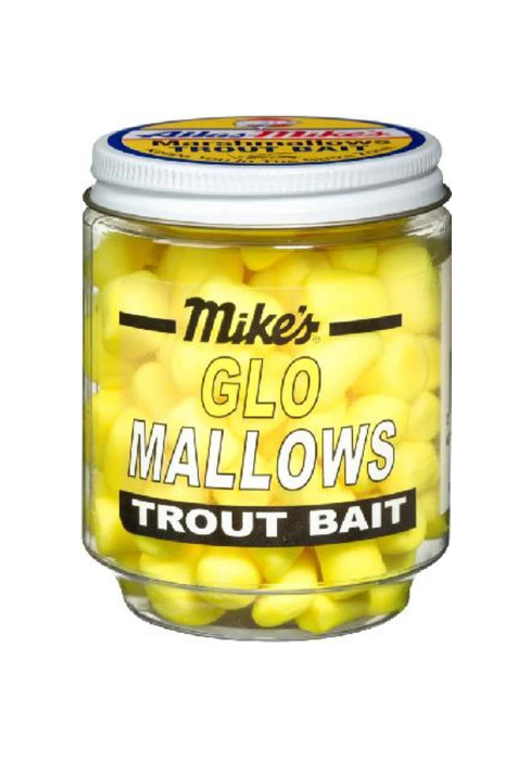 Mike's Glo Mallows Trout Bait Yellow Cheese