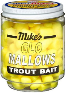 Mike's Glo Mallows Trout Bait Yellow Cheese