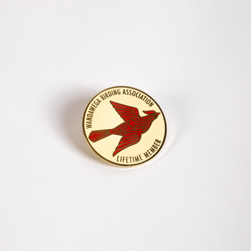Enamel Cardinal Membership Badge