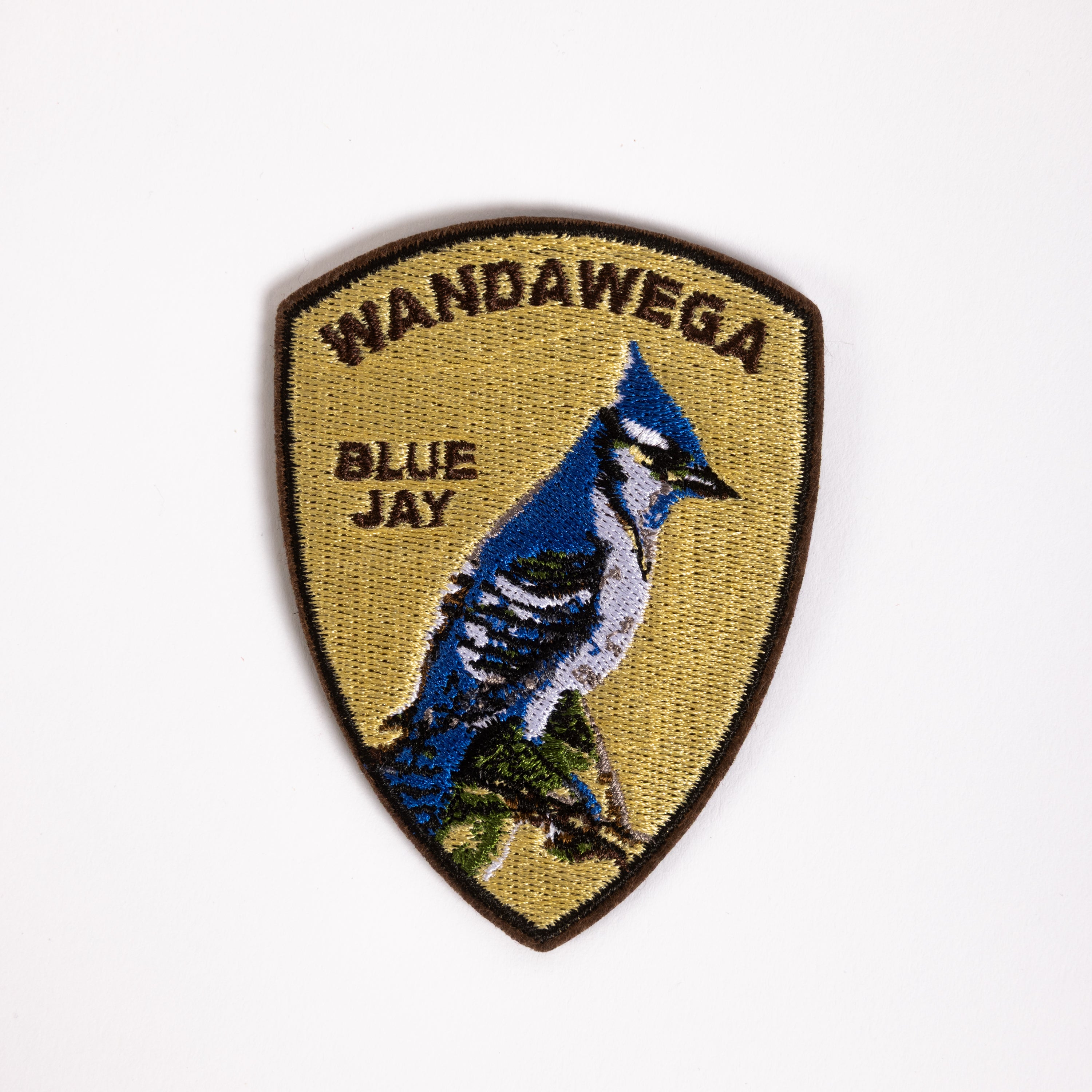 Blue Jay Embroidered Patch