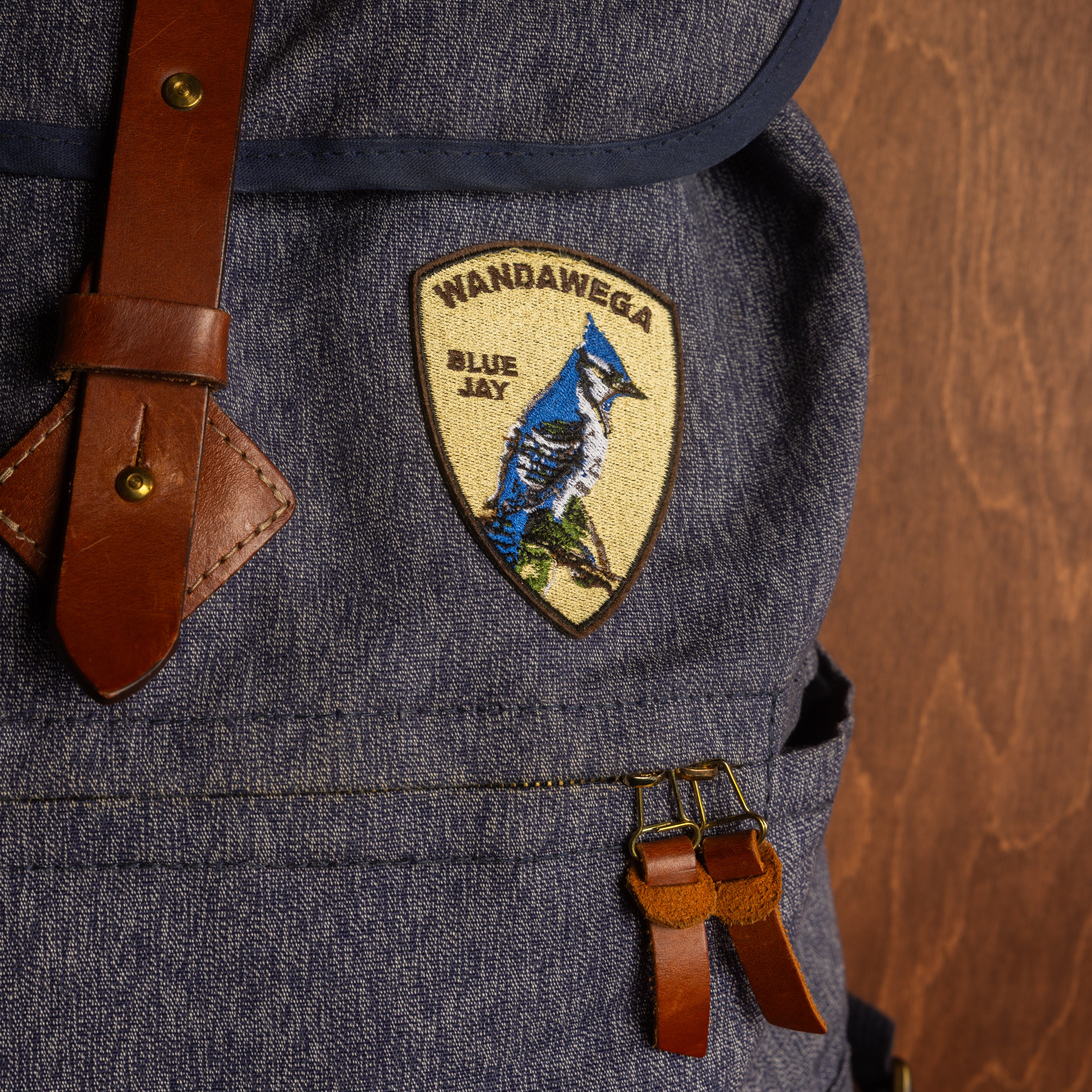 Blue Jay Embroidered Patch