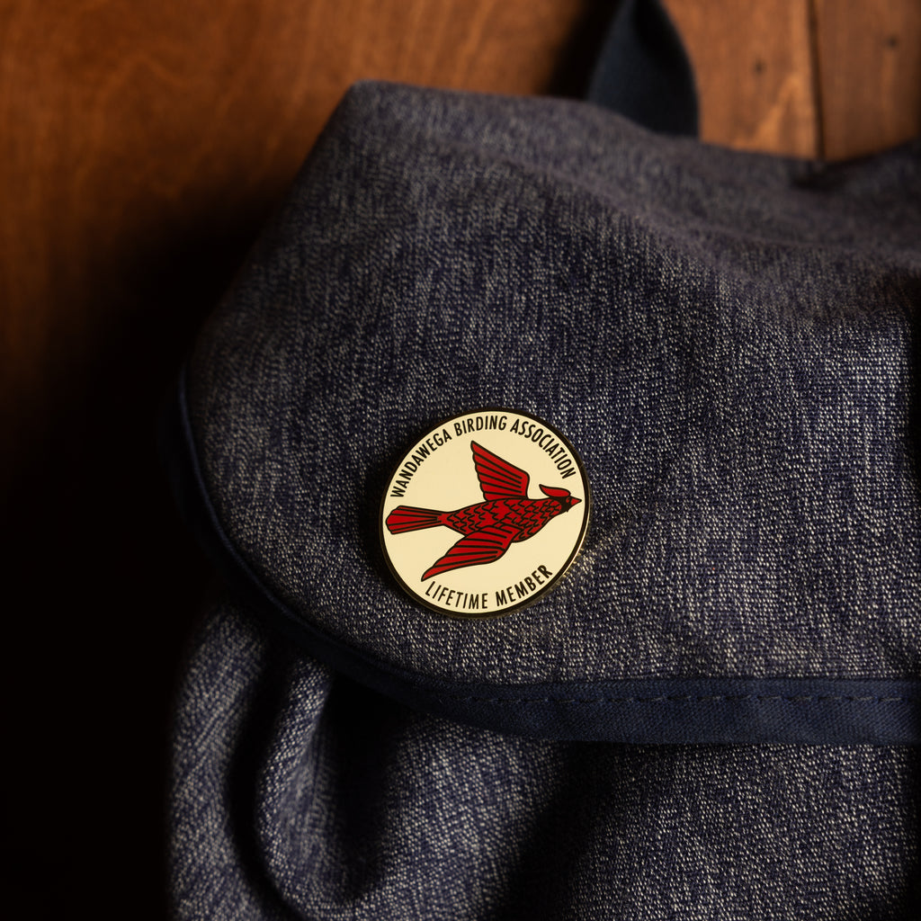 Enamel Cardinal Membership Badge