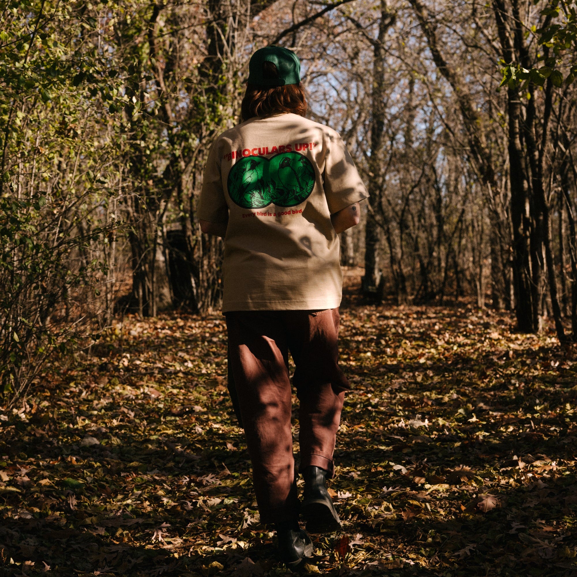 “Binoculars Up!” Tee