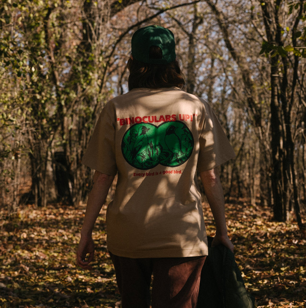 “Binoculars Up!” Tee