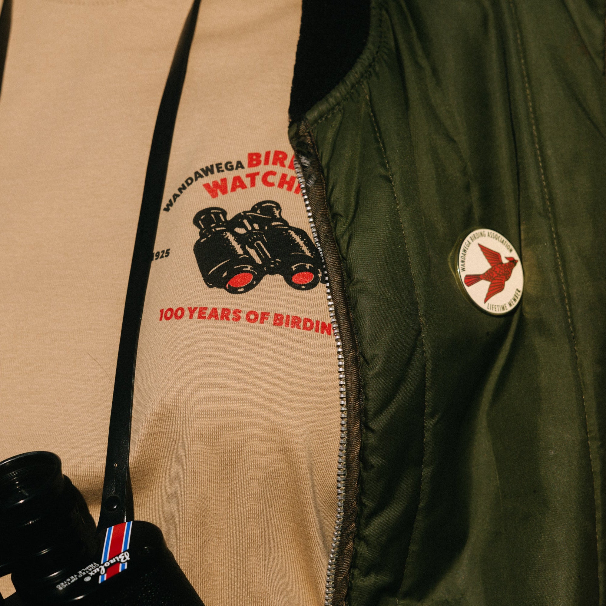 “Binoculars Up!” Tee