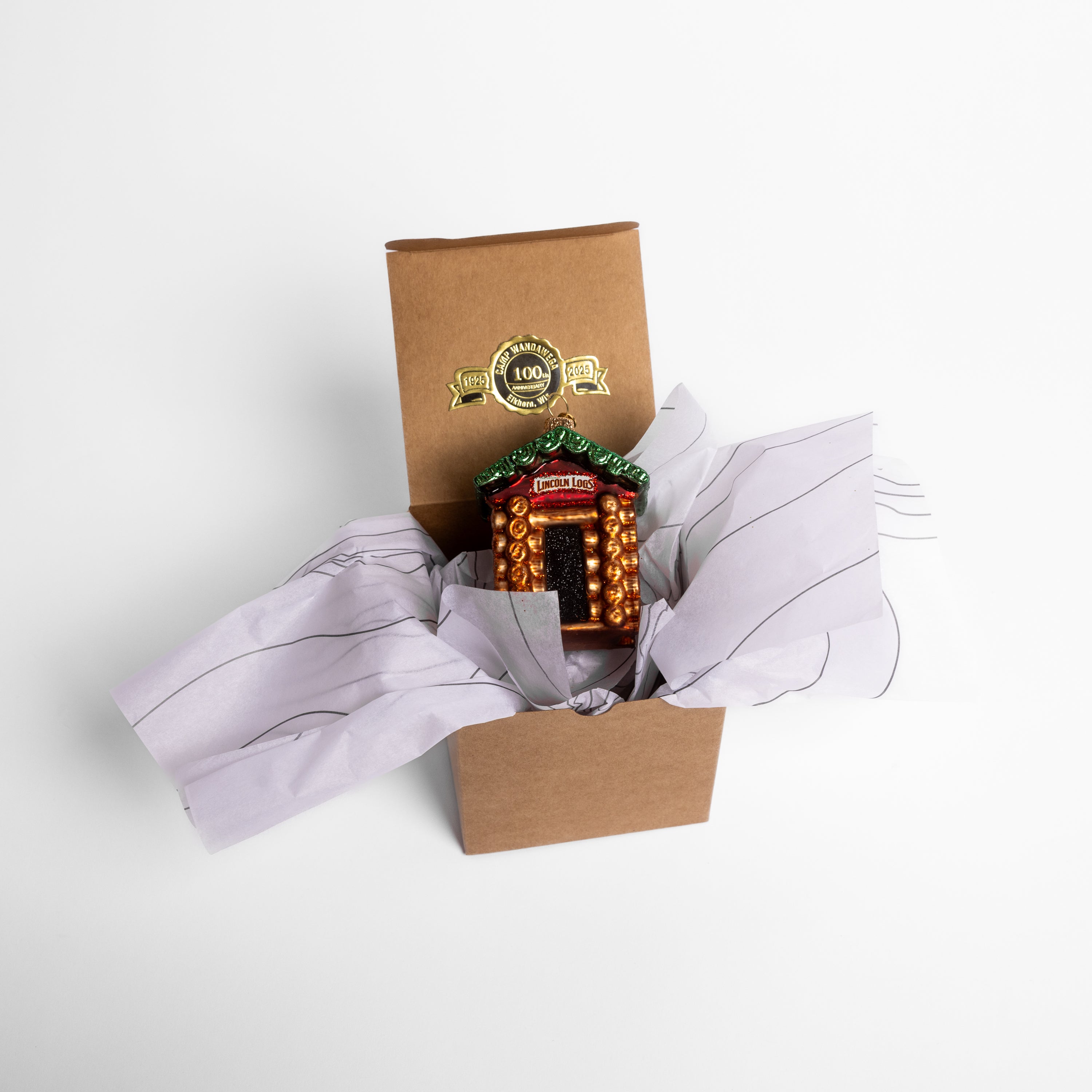 Lincoln Logs Ornament