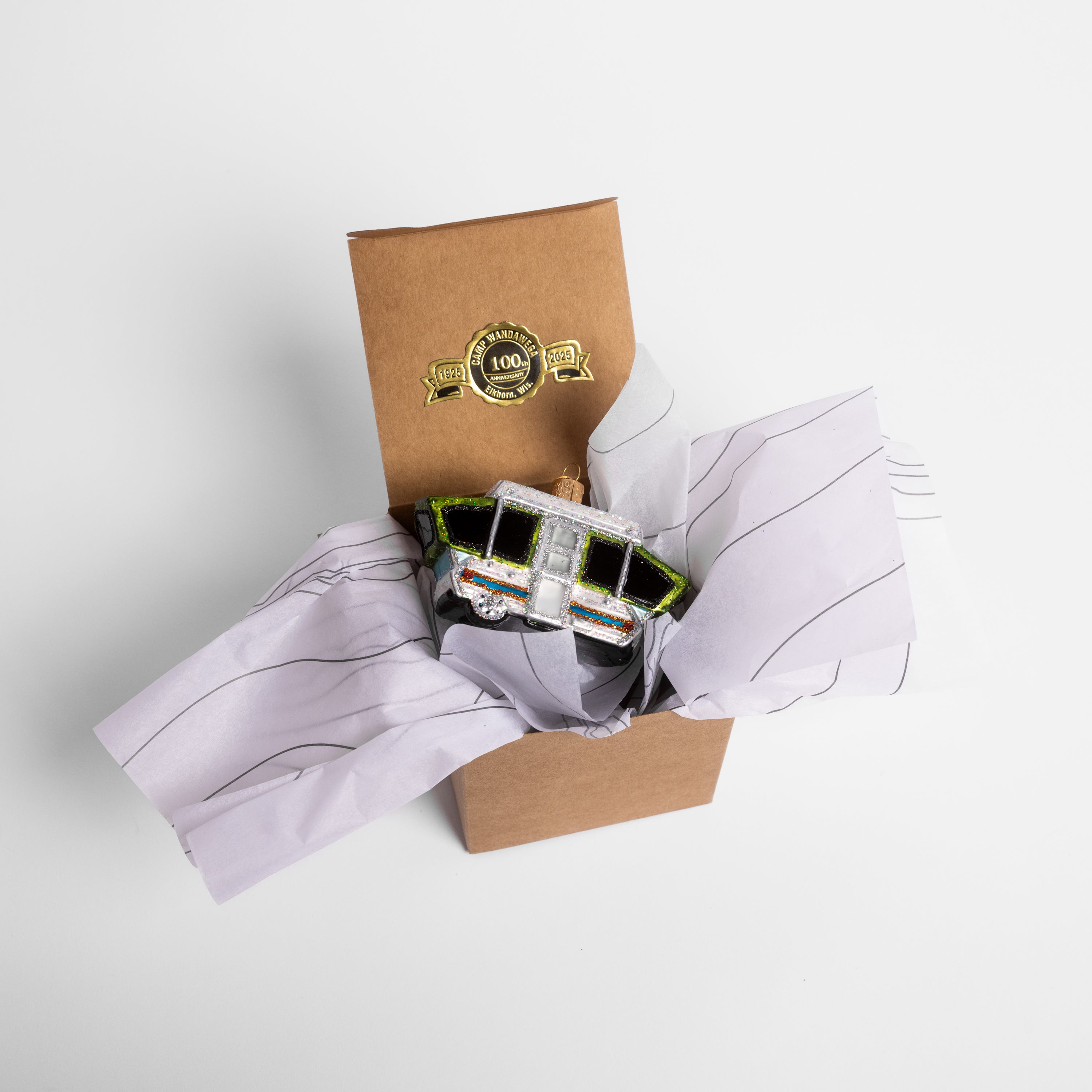 Tent Camper Ornament