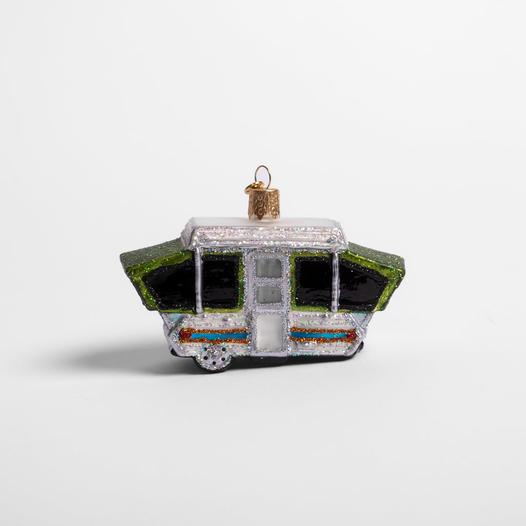Tent Camper Ornament