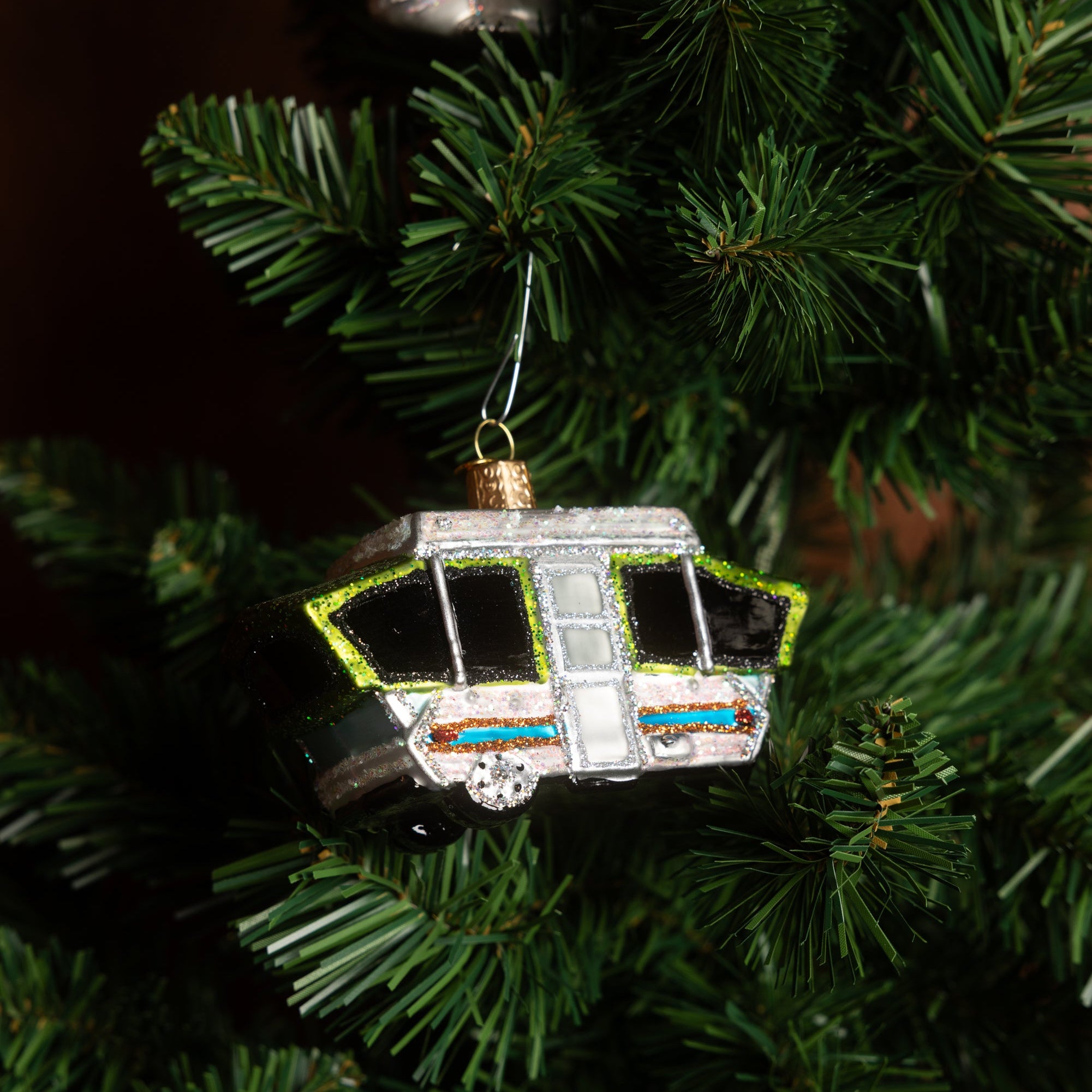 Tent Camper Ornament