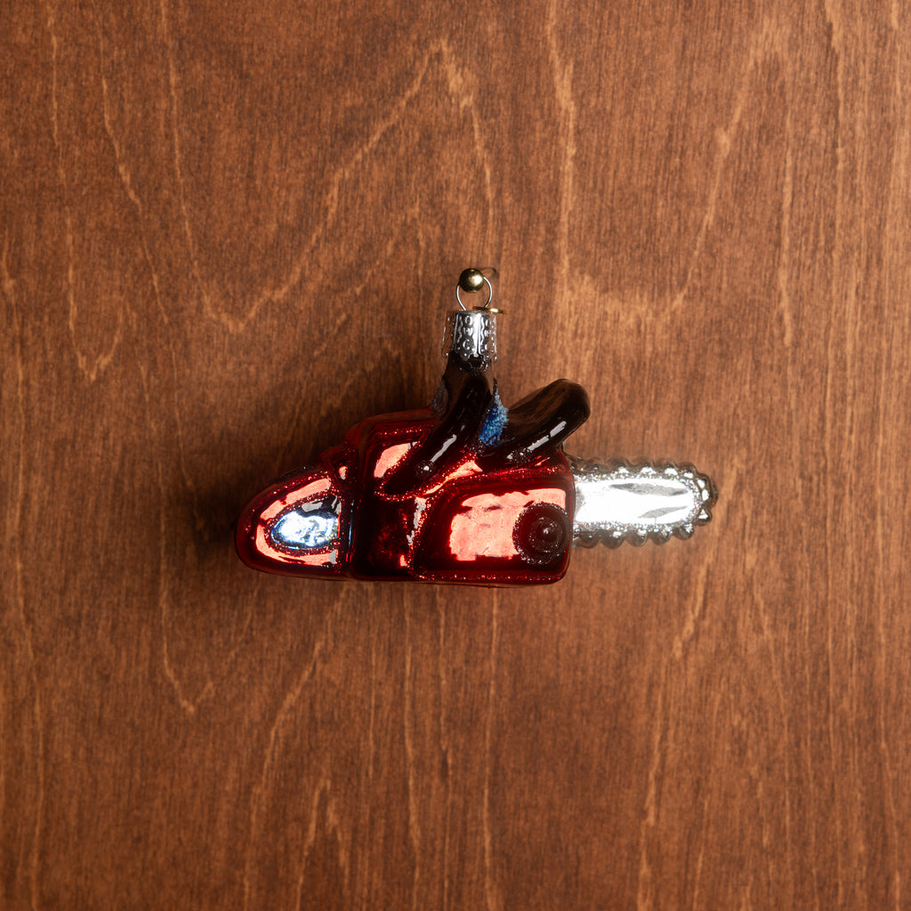 Chainsaw Ornament