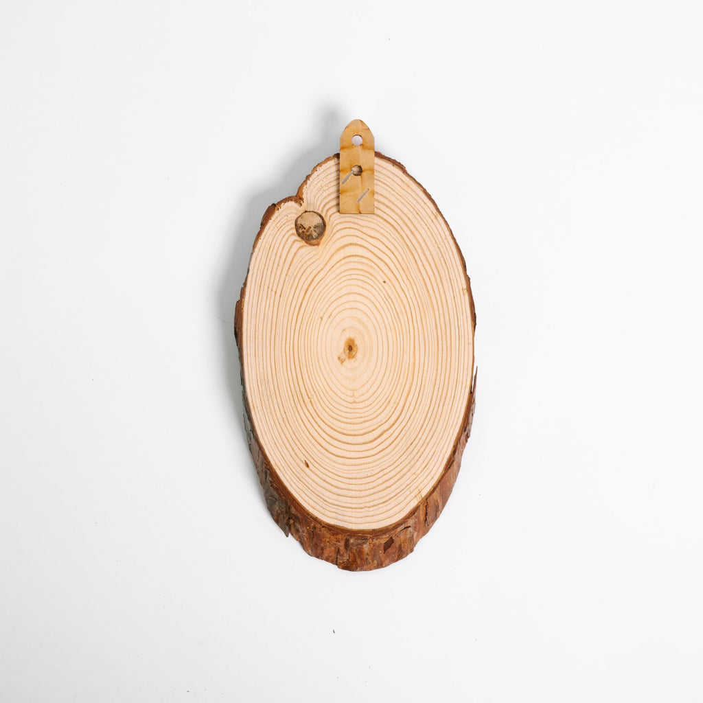 Cedar Slice Wall Plaque