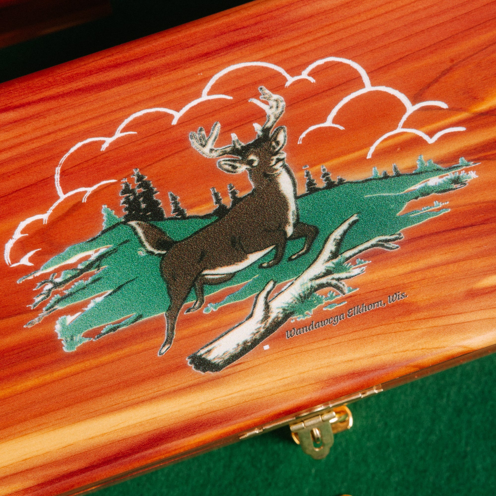 Locking Cedar Treasure Box