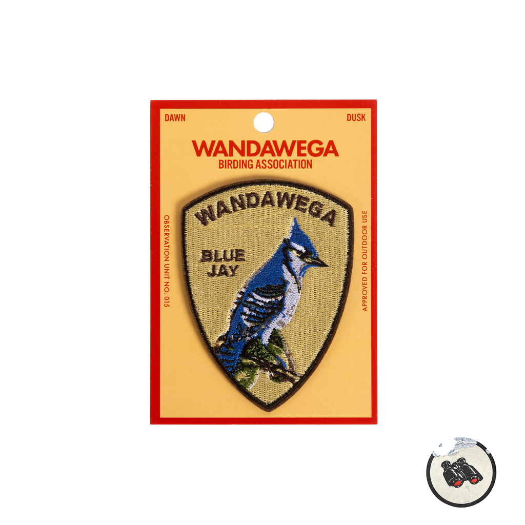 Blue Jay Embroidered Patch