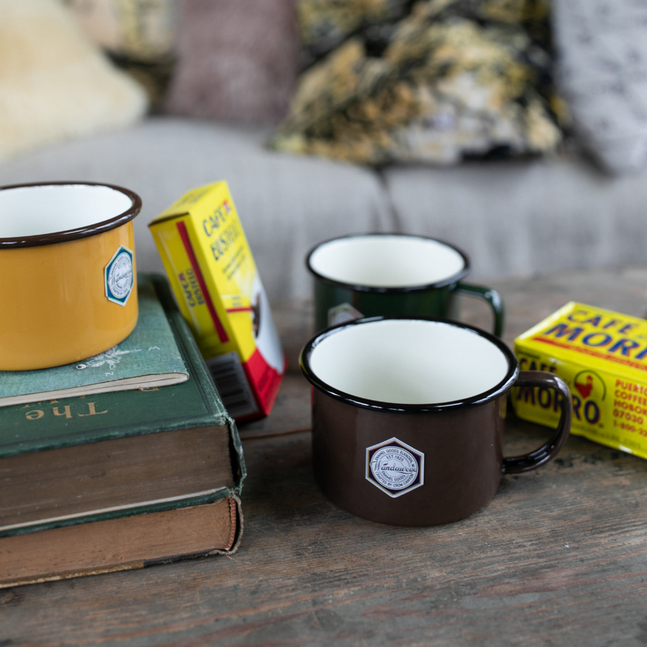 Crow Canyon Home x Camp Wandawega Enamelware Mug