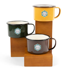 Load image into Gallery viewer, Crow Canyon Home x Camp Wandawega Enamelware Mug
