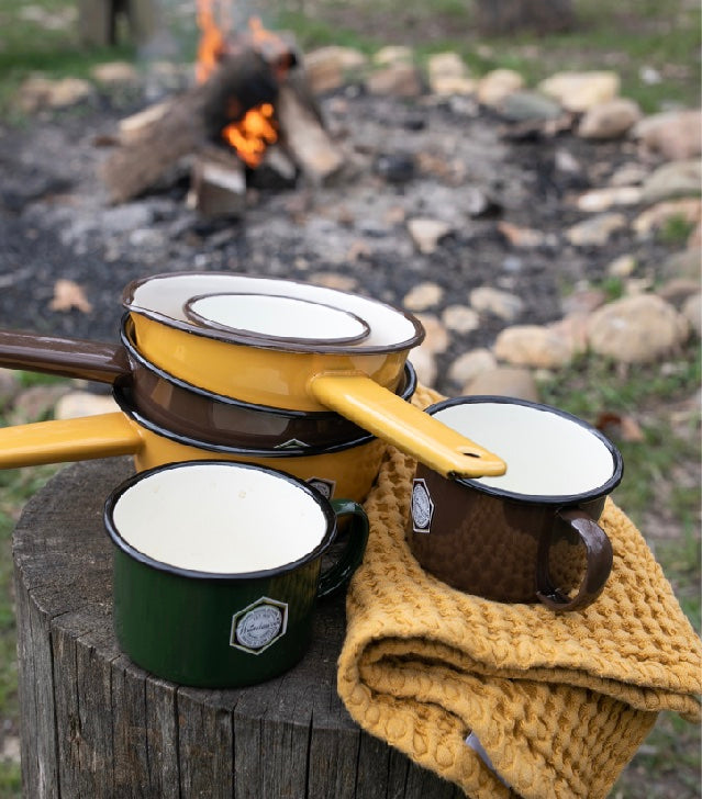 Crow Canyon Home x Camp Wandawega Enamelware Set