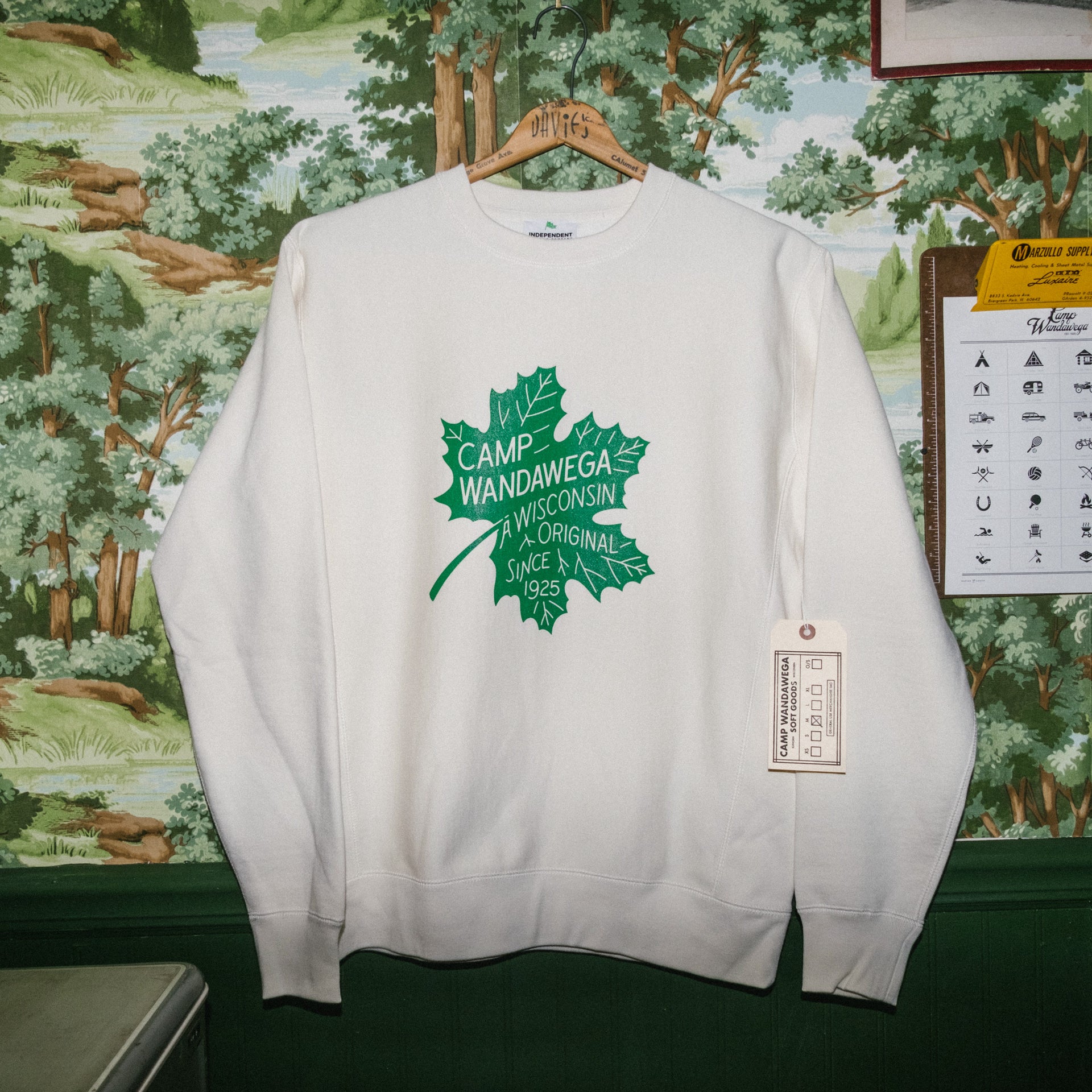 Maple Leaf Crewneck Sweatshirt