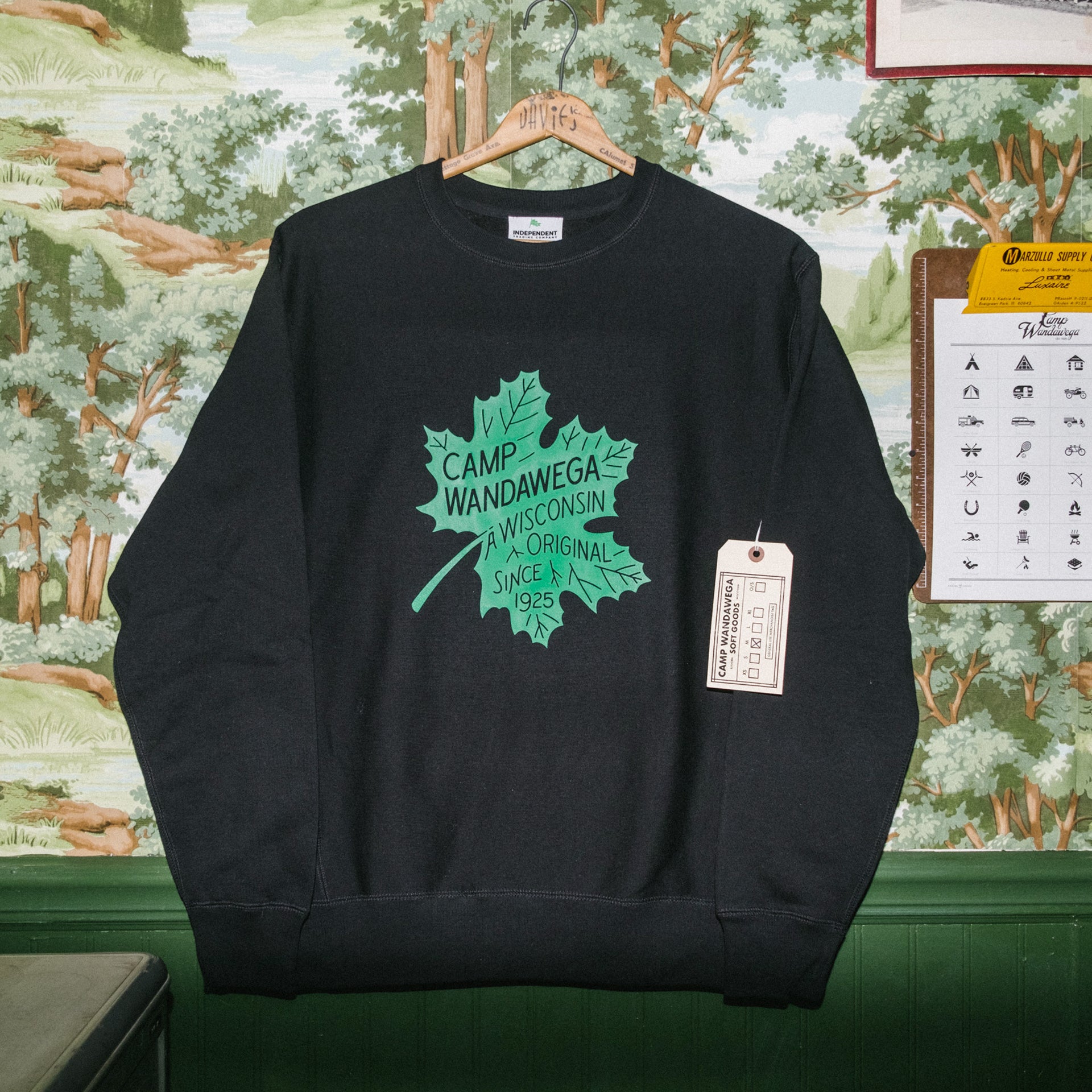 Maple Leaf Crewneck Sweatshirt