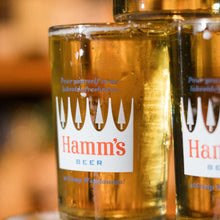 Load image into Gallery viewer, Wandawega x Hamm&#39;s: Gold Rimmed Beer Taster Glass
