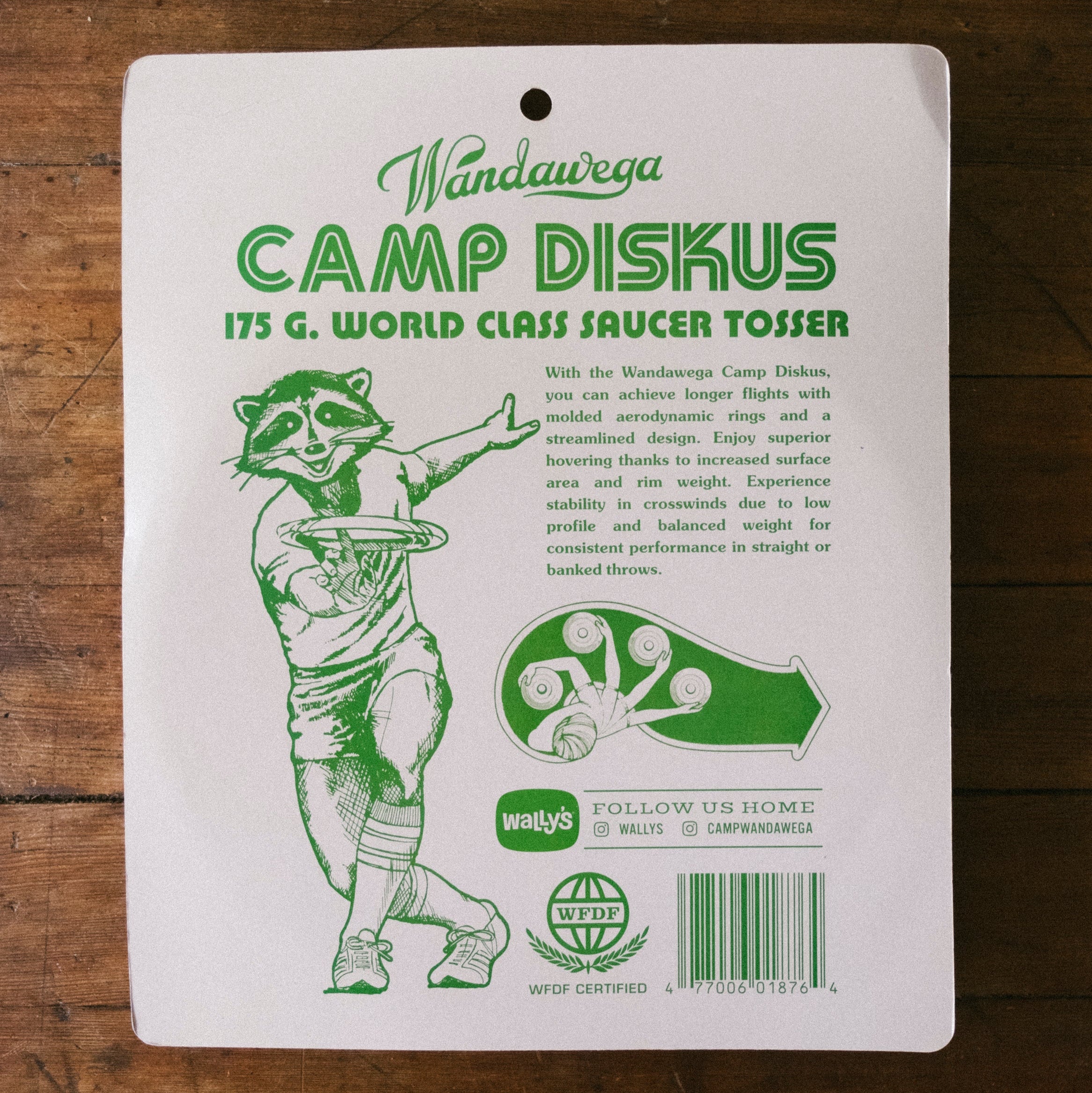 Wandawega x Wally's Camp Diskus