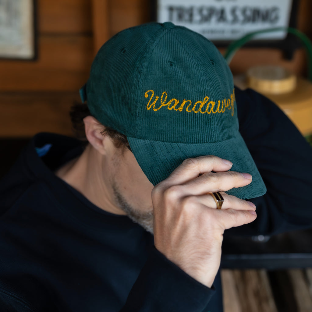 Wandawega Chain Stitch Corduroy Cap
