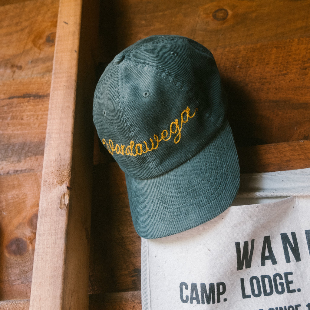 Wandawega Chain Stitch Corduroy Cap