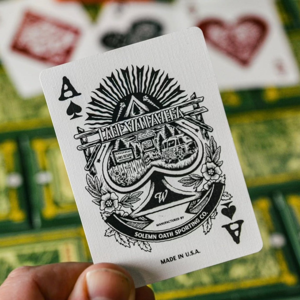Solemn Oath Sporting Co. X Wandawega Playing Cards