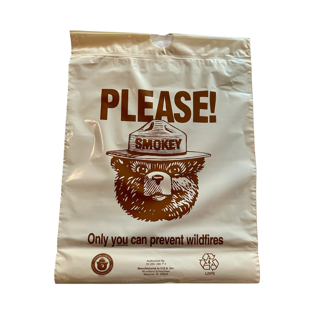 Smokey Bear Litter Bag