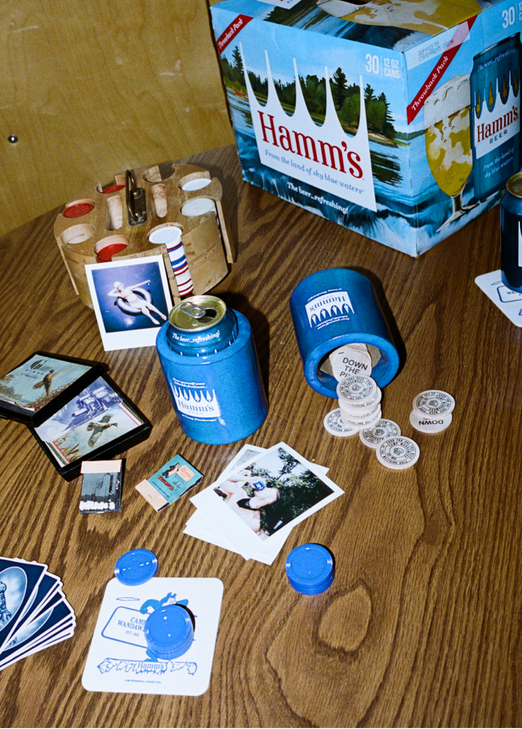 Wandawega x Hamm's: Letterpress Coasters