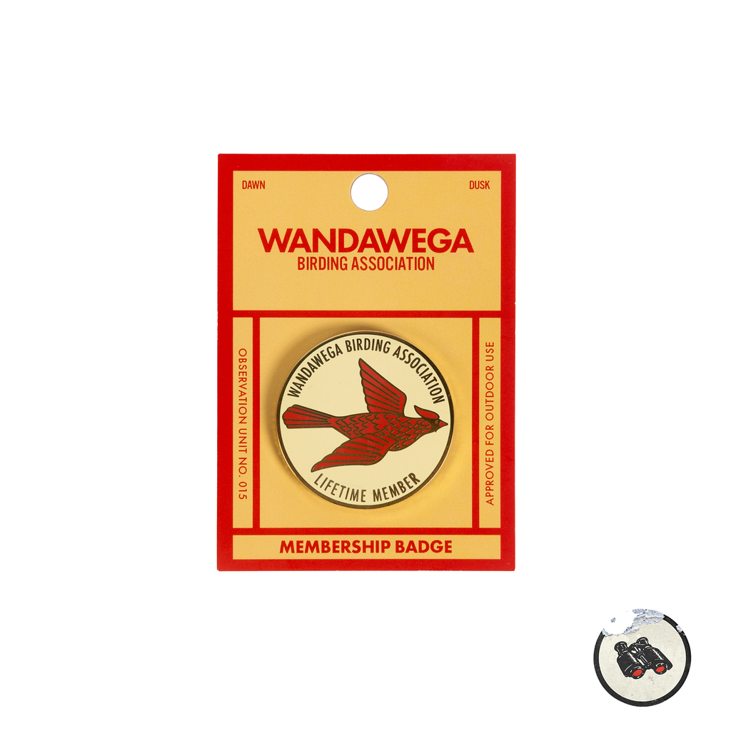 Enamel Cardinal Membership Badge