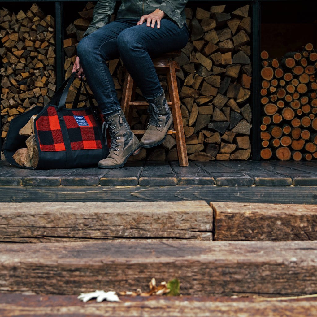 Faribault Woolen Mills Log Carrier