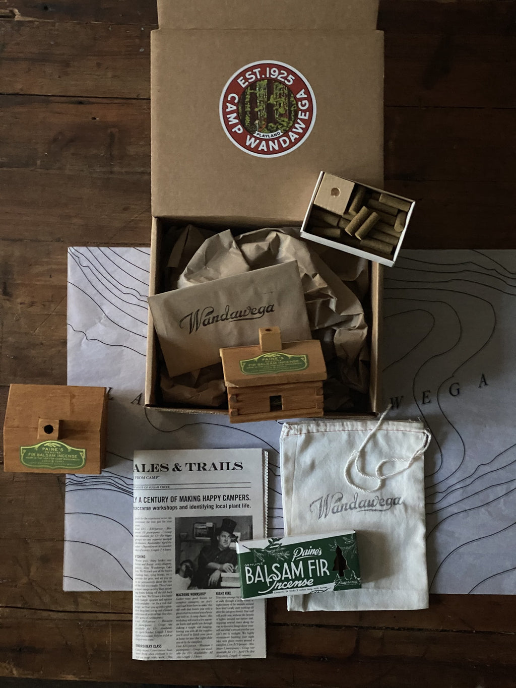 Log Cabin Incense Burner Kit