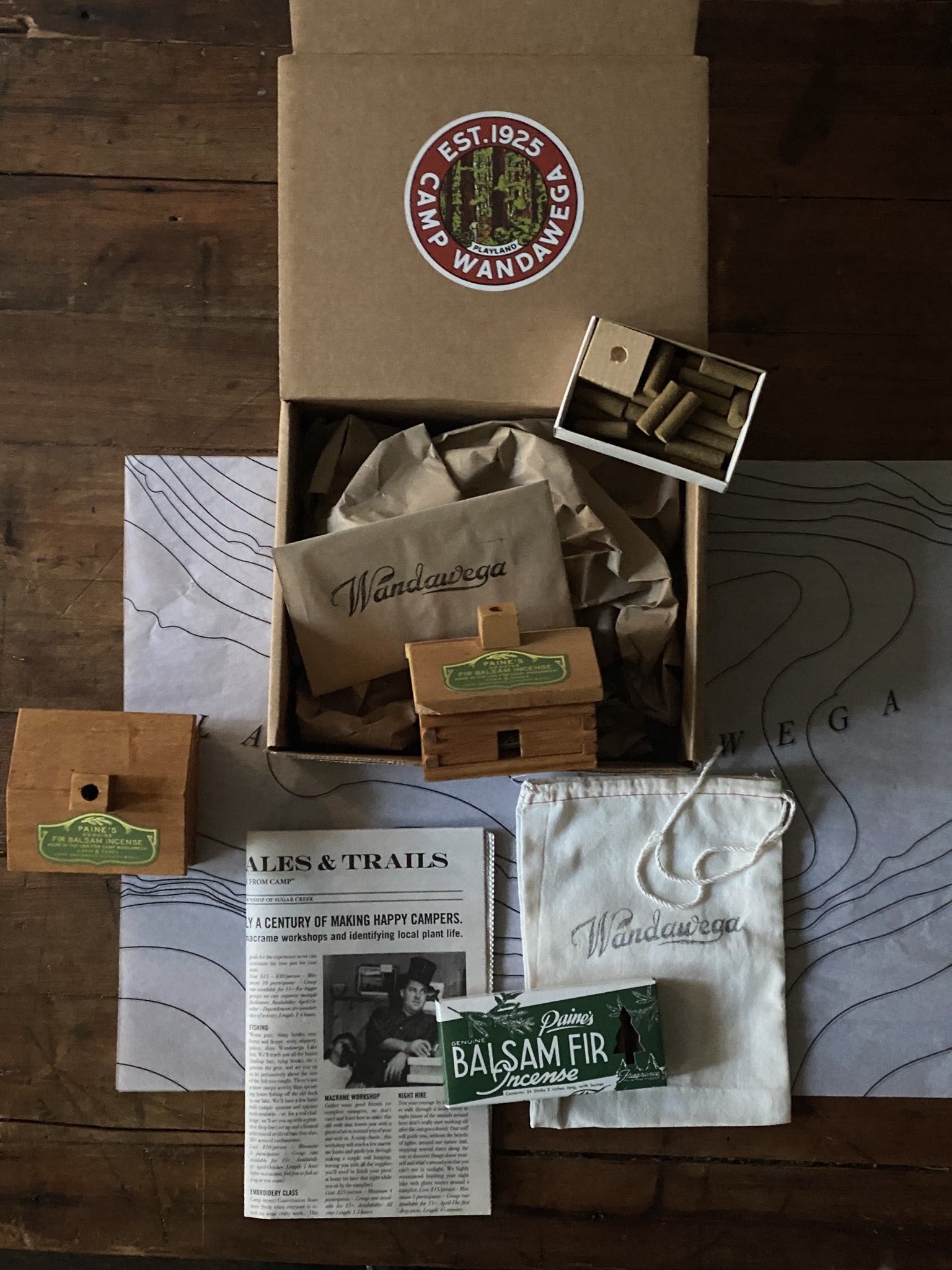 Log Cabin Incense Burner Kit