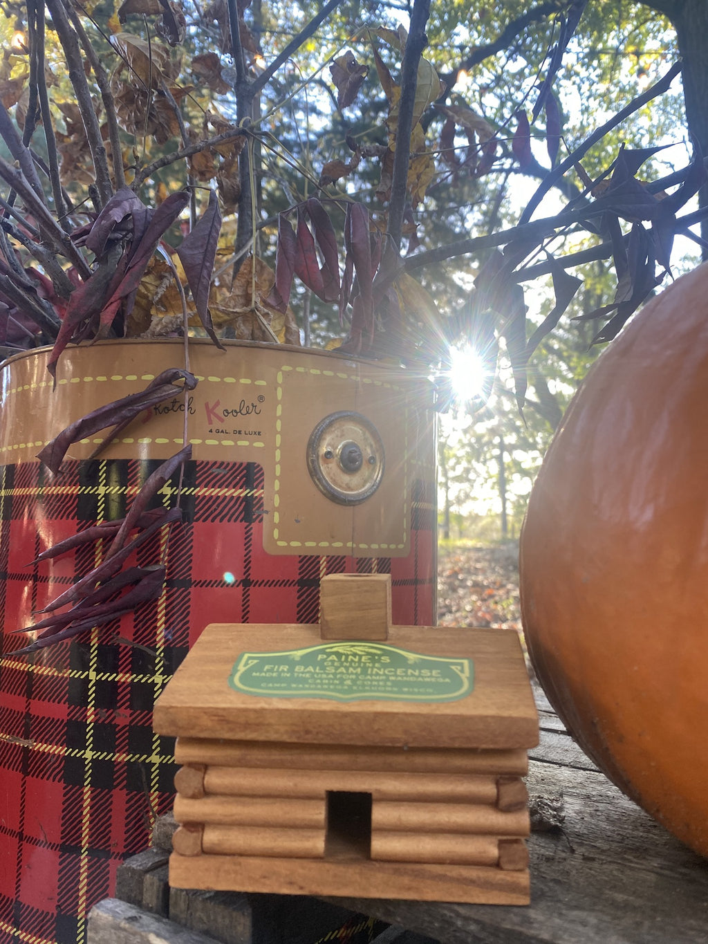 Log Cabin Incense Burner Kit