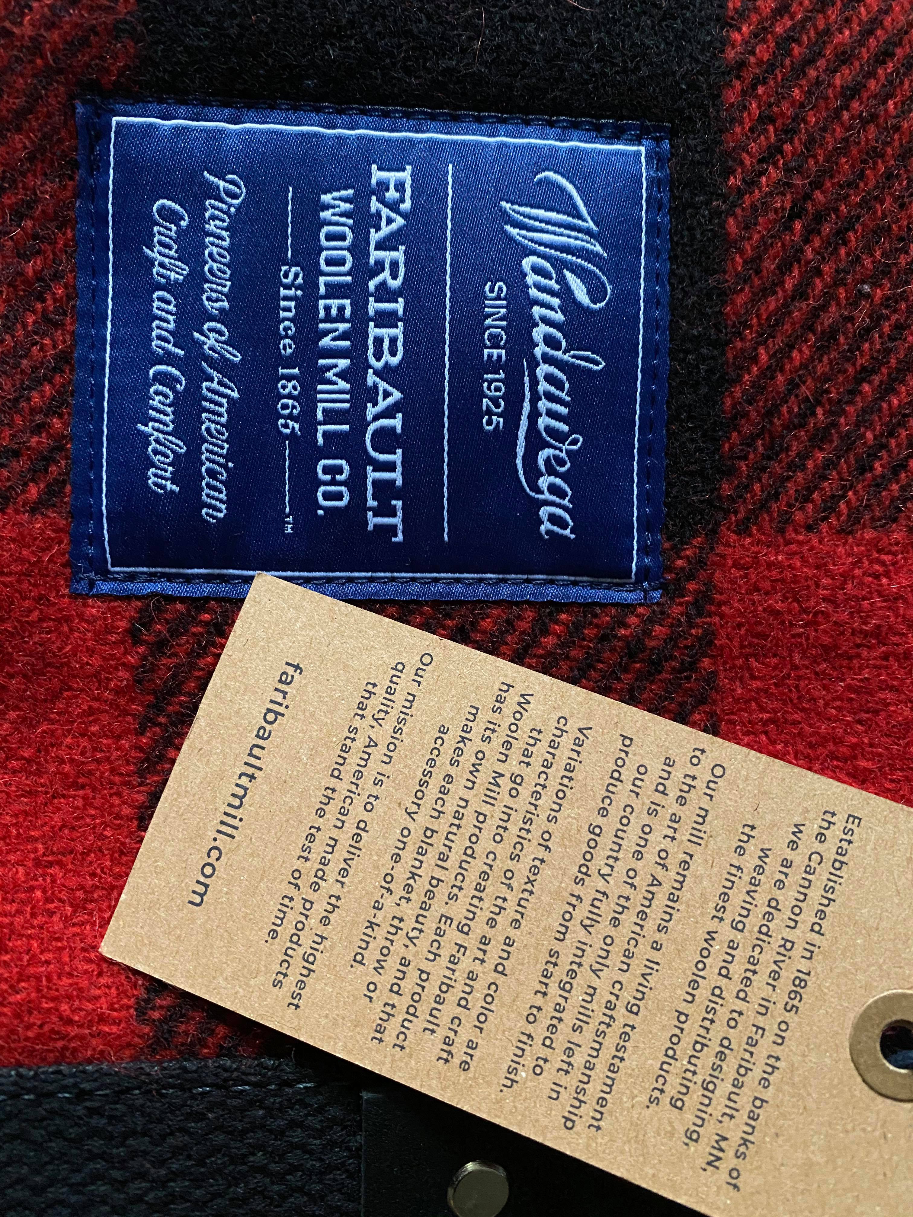 Faribault Woolen Mills Log Carrier