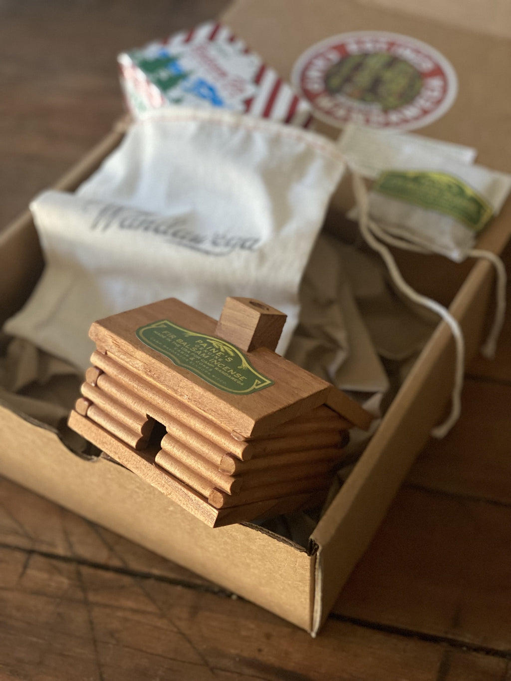 Log Cabin Incense Burner Kit