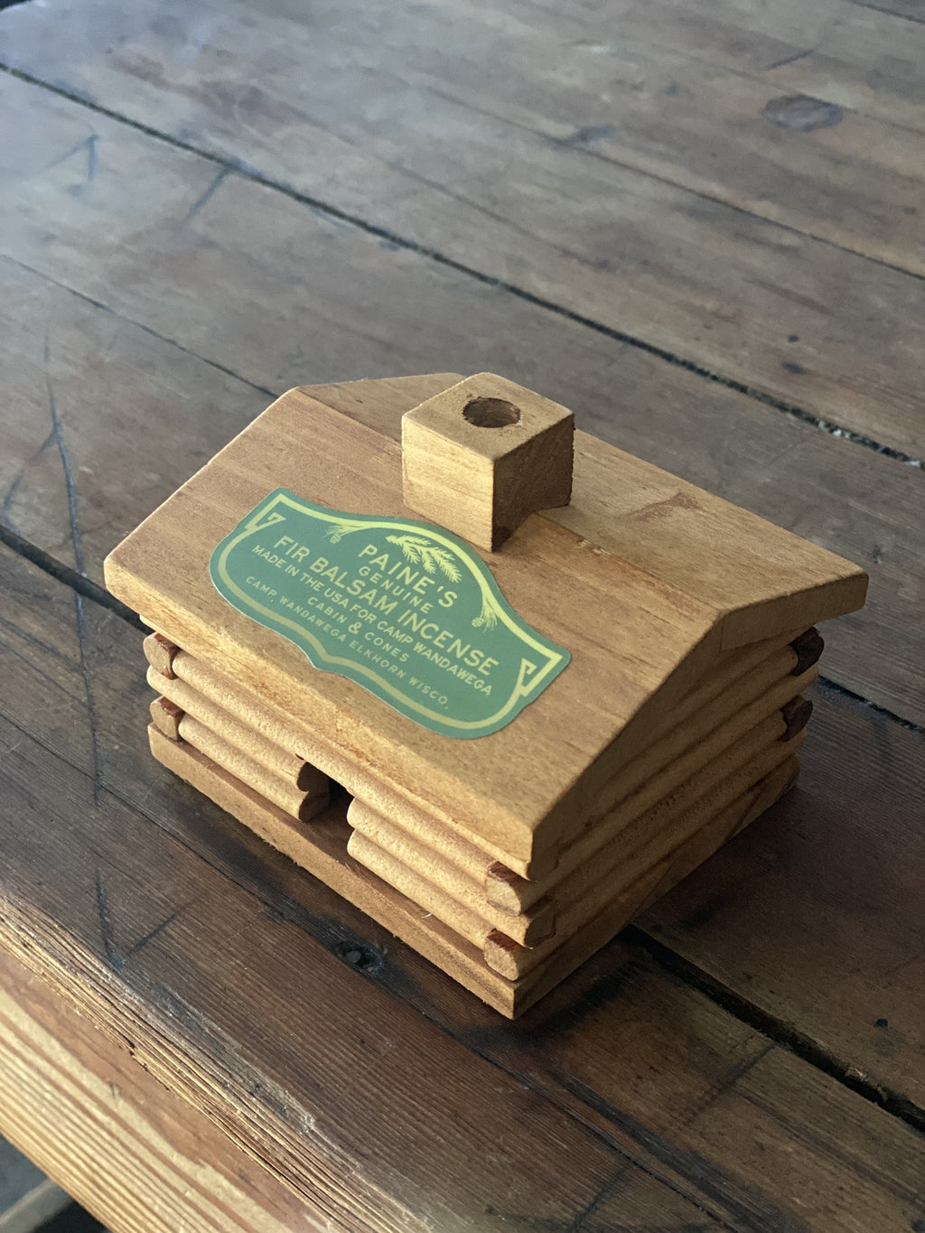 Log Cabin Incense Burner Kit