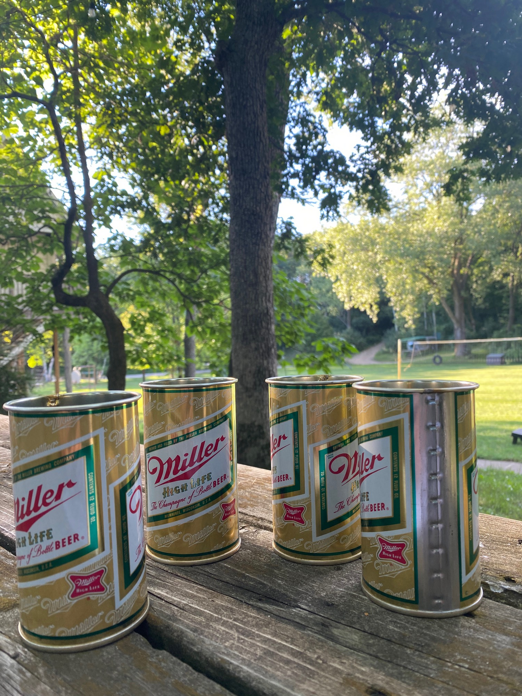 Vintage Beer Taster Cans