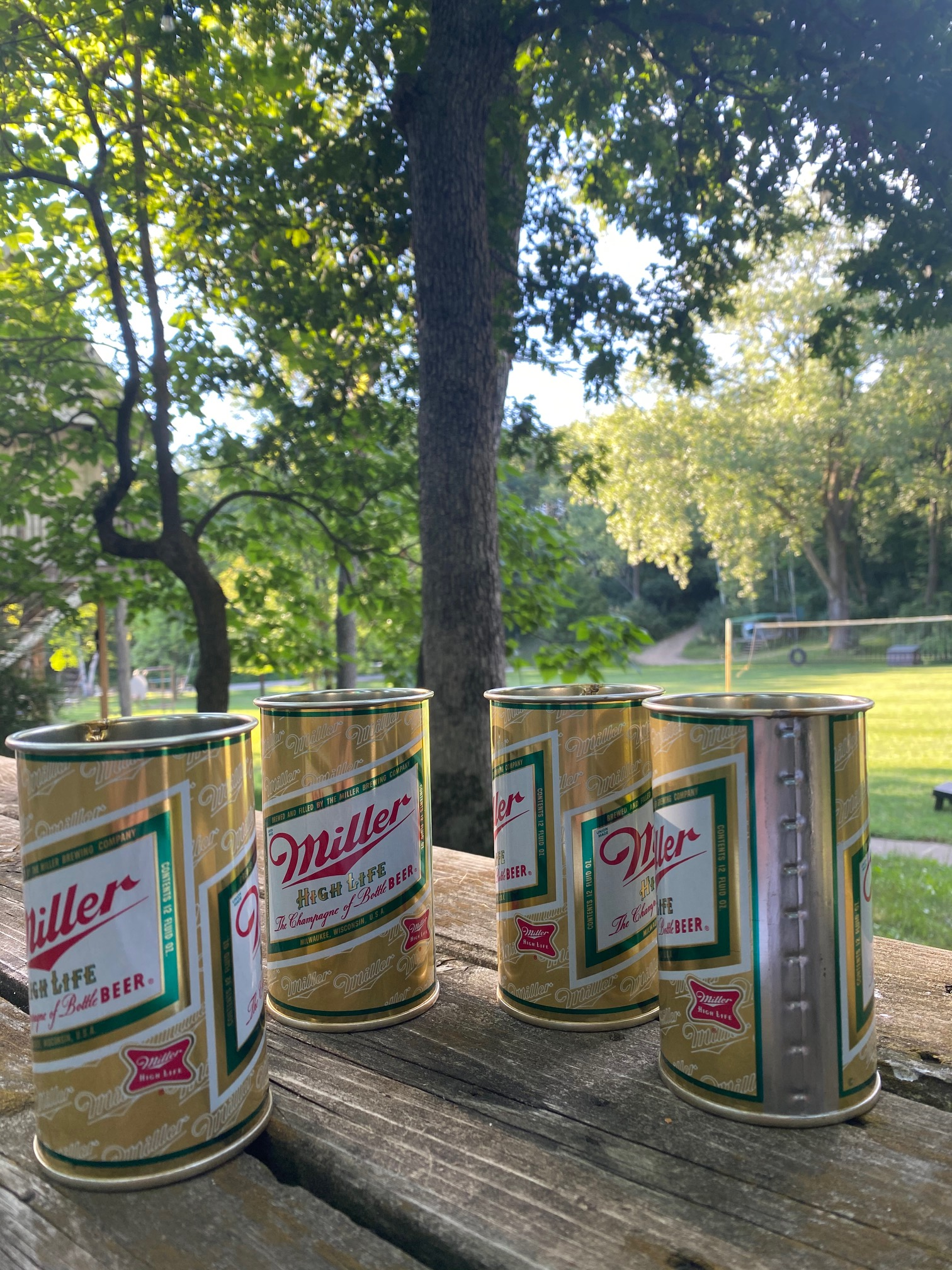 Vintage Beer Taster Cans